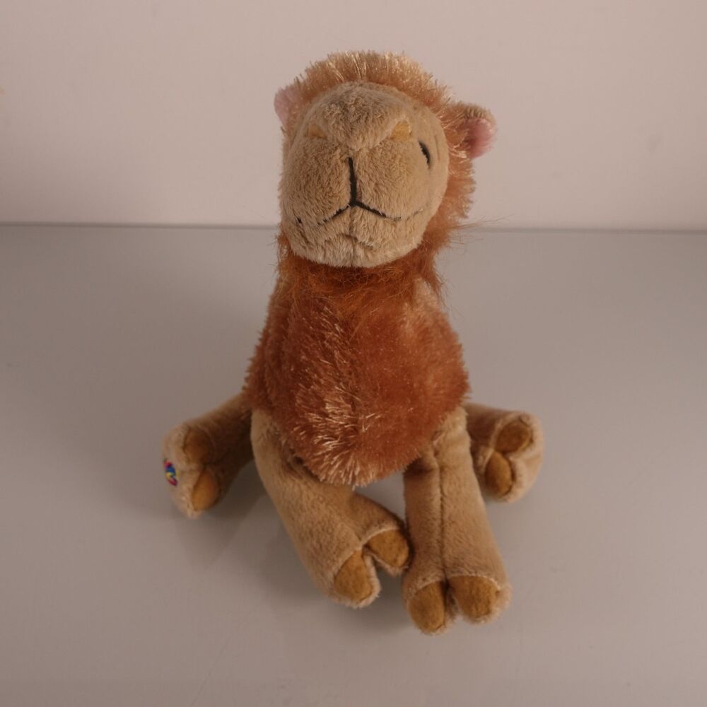 Webkinz Ganz Camel Plush Stuffed Animal HM341 Tan Brown 8 Inch No Code EUC